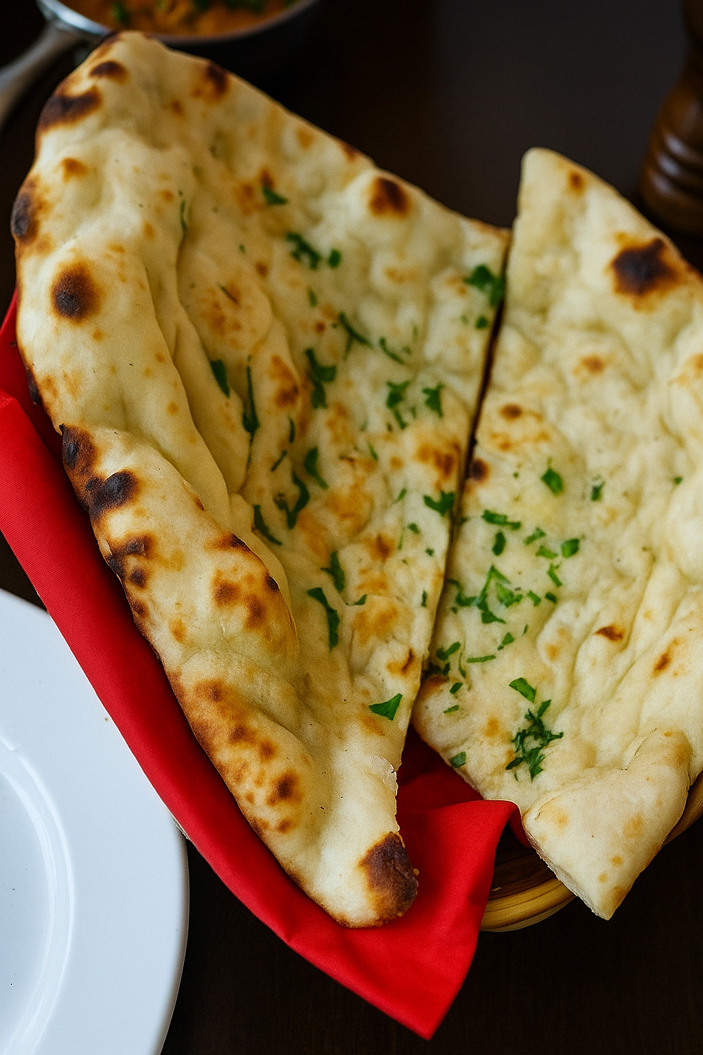 Fresh naan